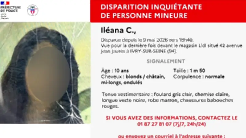 Iléana, 10 ans, retrouvée vivante après trois semaines de disparition