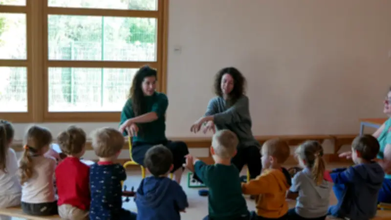 Immersion artistique pour les élèves de maternelle aux Matelles