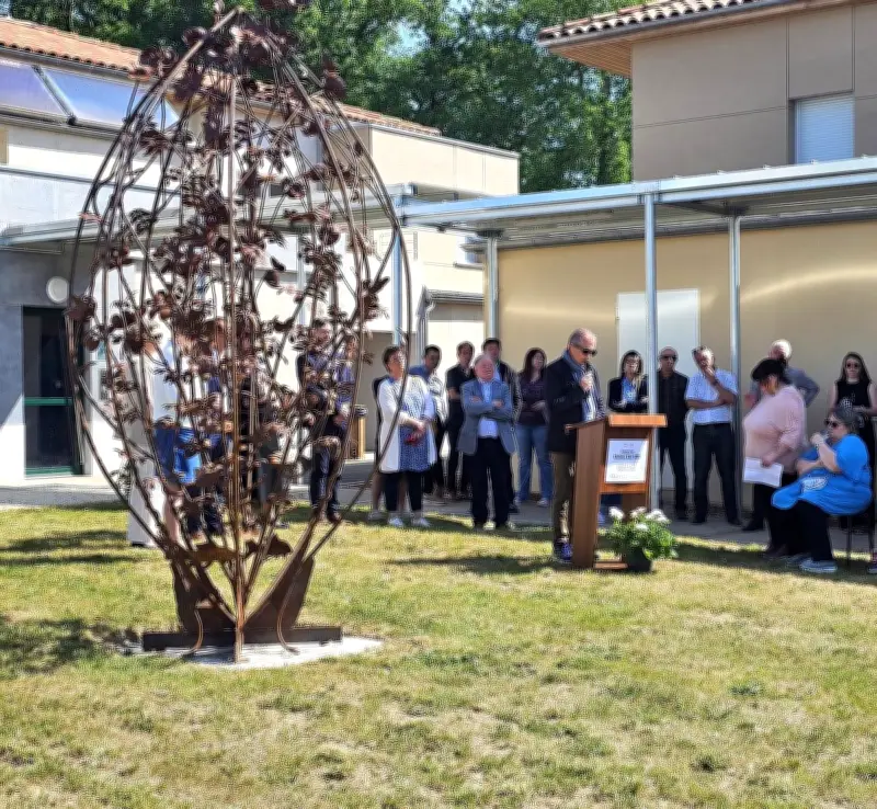Inauguration de la Résidence Alain-Faure pour personnes handicapées à Antonne-et-Trigonant