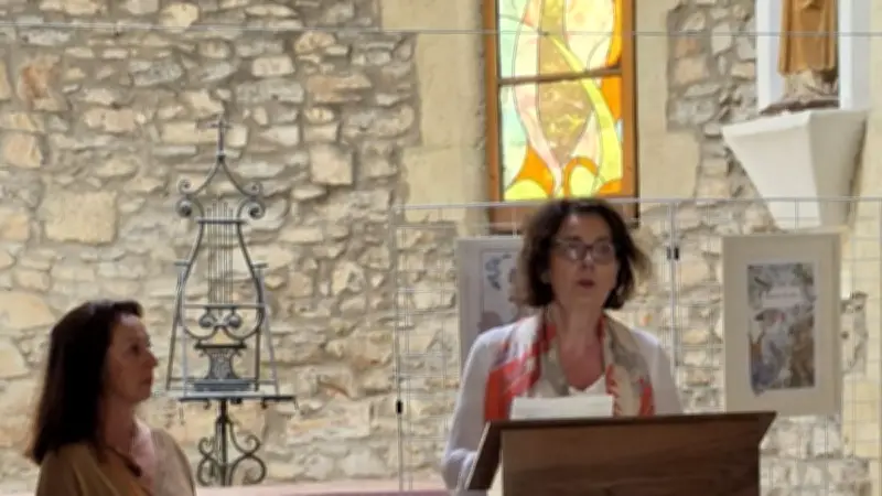 Inauguration des travaux de la chapelle des Pénitents à Cournonterral