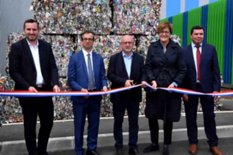 Inauguration du centre de tri le plus moderne du Sud-Ouest en Dordogne