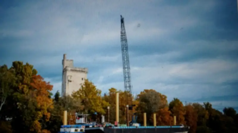 Inauguration du nouveau ponton fluvial à Villeneuve-lès-Avignon