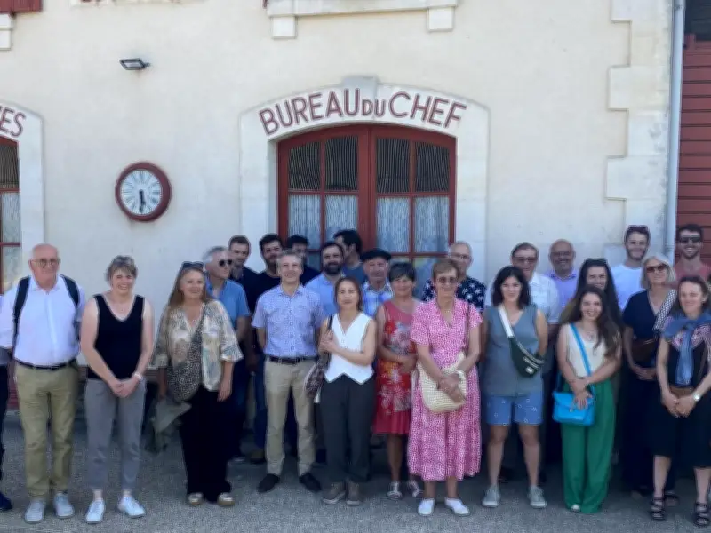 Inauguration du Sentier du marais à l'Écomusée de Marquèze