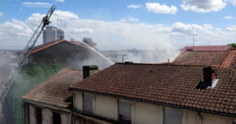 Incendie à Agen : la poissonnerie Latour ravagée par les flammes en 2015
