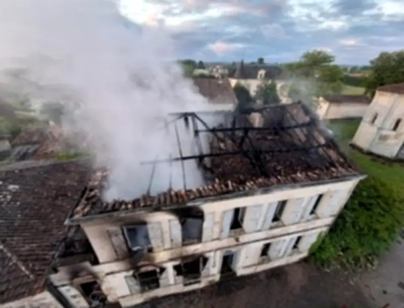 Incendie à Moulis-en-Médoc : deux enfants en urgence relative