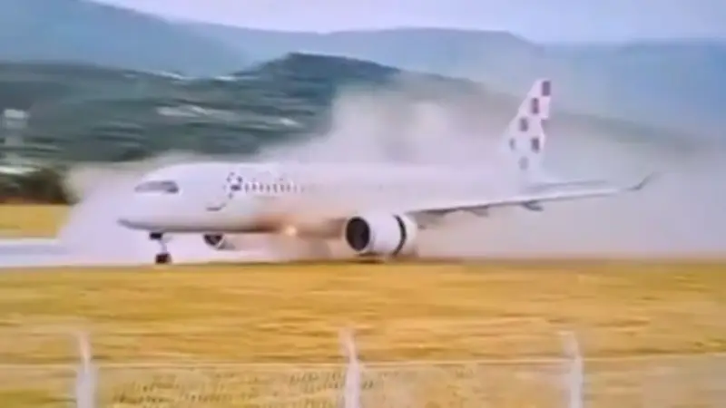 Incident à Split : un Airbus dévie sur la piste lors du décollage