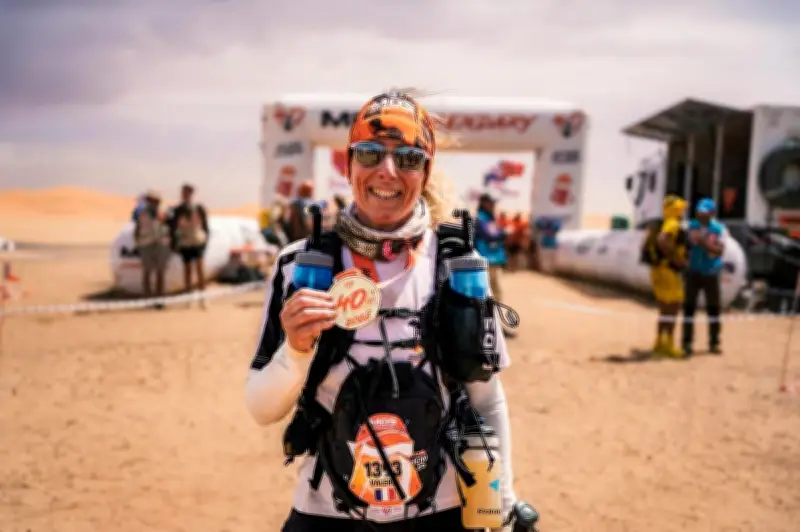Infirmière landaise termine le Marathon des Sables 2025