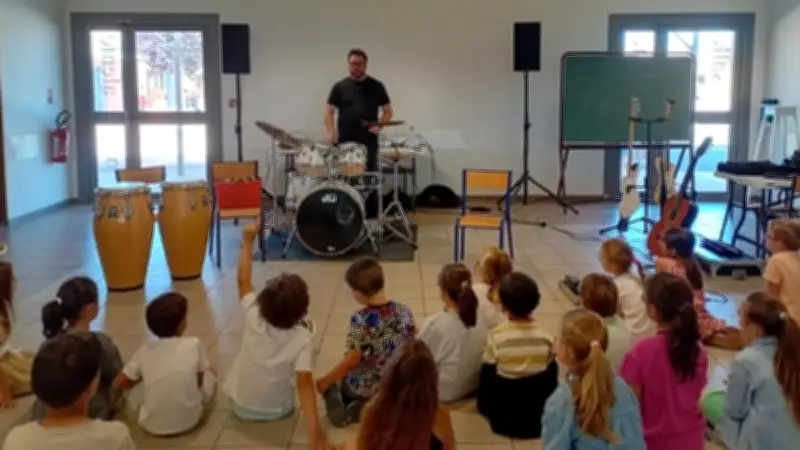 Initiation musicale à l'école Saint-Exupéry de Cazouls-lès-Béziers