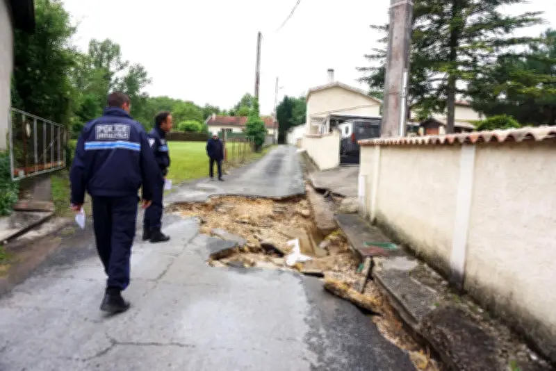 Inondations dévastatrices à Langon : la rue des Tanneries ravagée par les eaux