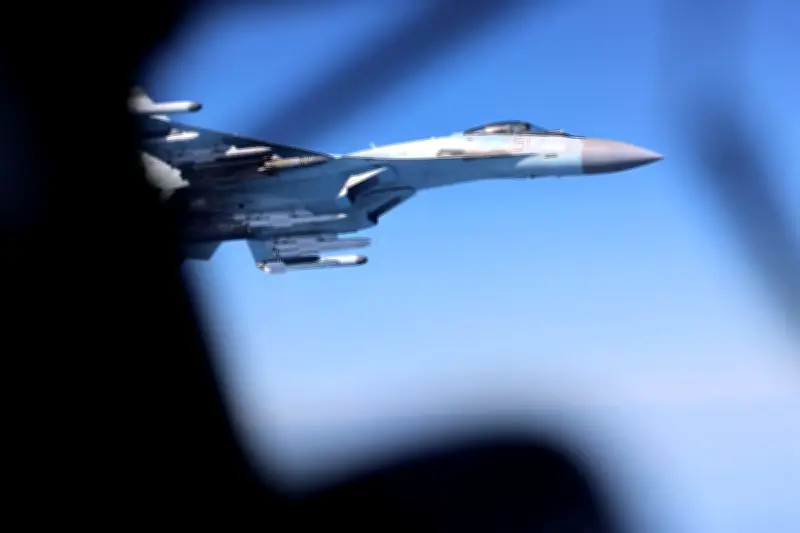 Interception dangereuse d’un avion britannique par des chasseurs russes