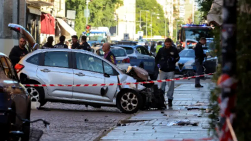 Italie : un conducteur fonce sur la foule à Modène, 8 blessés dont 4 graves