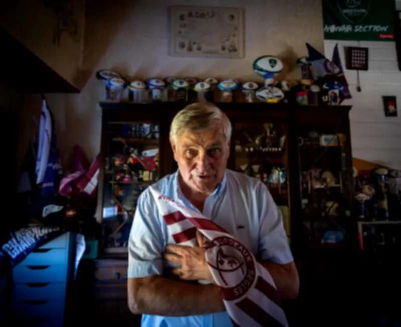 Jacques Hagry, 80 ans, supporteur fidèle de l'UBB en route pour Bilbao