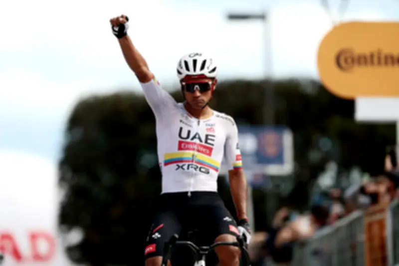 Jhonatan Narvaez s'impose en solitaire sur la 8e étape du Giro