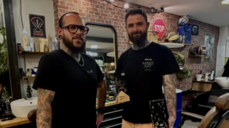 Johann Steiner sacré meilleur jeune coiffeur-barbier à la Digital Barber League