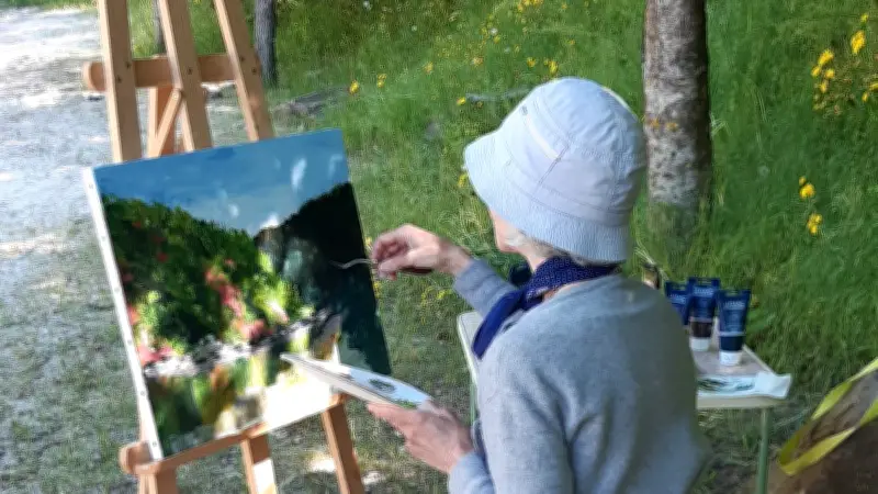Journée de peinture en plein air à Saint-Jean-du-Bruel le 10 mai