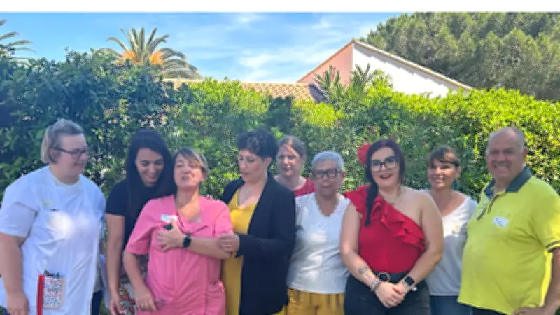 Journée des familles festive à l'Ehpad Les Amandiers de Nézignan