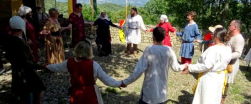 Journée médiévale au château de Gicon à Chusclan le 9 mai