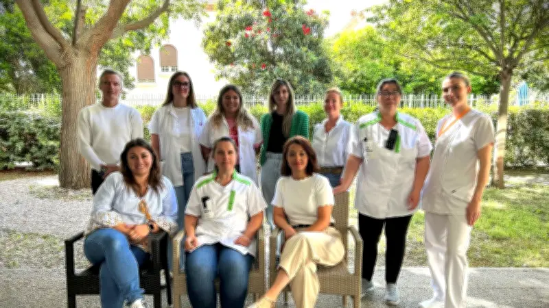 Journée mondiale des infirmières à l'Ehpad Korian Lo Solelh de Béziers