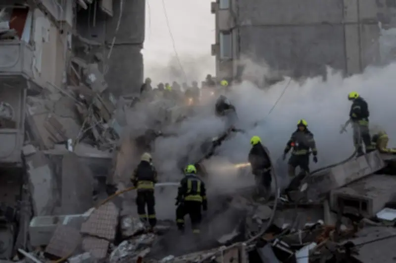 Kiev frappée : un mort et 31 blessés dans une attaque aérienne massive