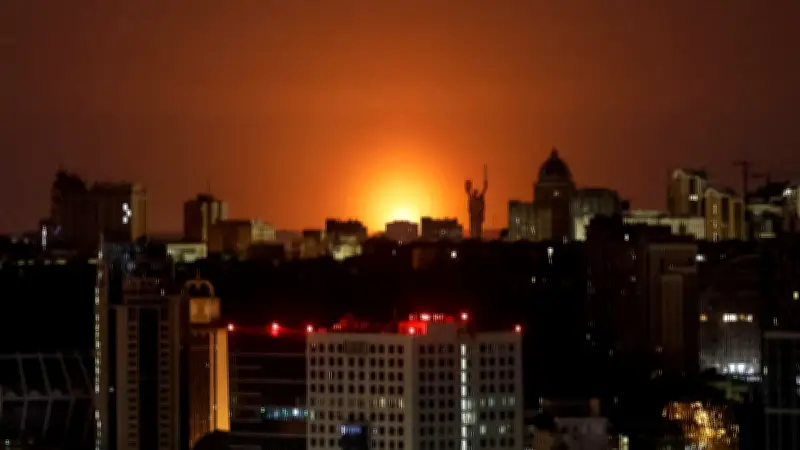 Kiev sous le feu russe : attaque massive de drones et missiles