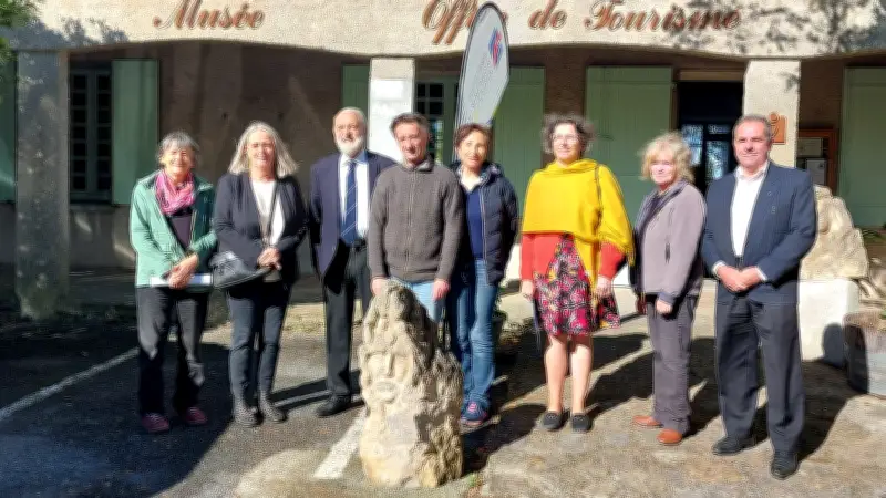 Kléber Mesquida rencontre les nouveaux élus à Minerve
