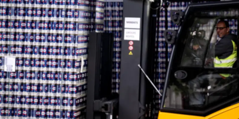 Kronenbourg réduit l'impact de la flambée du carburant grâce au train