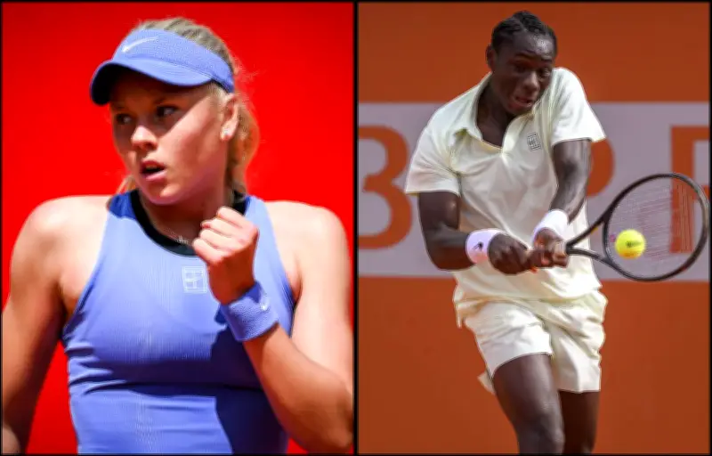 Ksenia Efremova et Moïse Kouamé : les jeunes espoirs français face à la pression à Roland-Garros