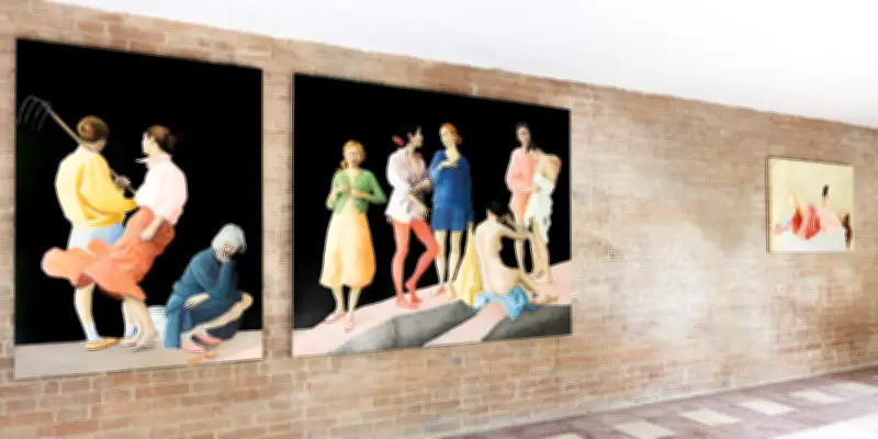À la Biennale de Venise, les pigments d'antan du peintre new-yorkais Beau Gabriel