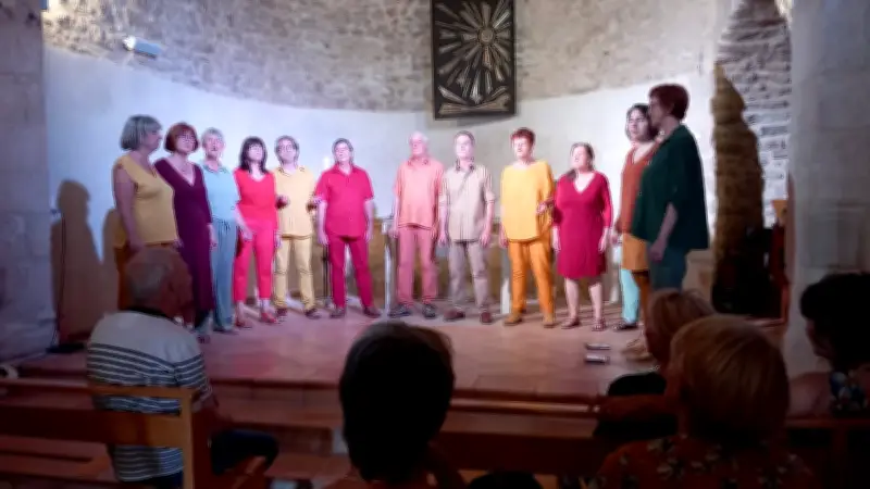La chorale Terra Memoria enchante l'église de Rochegude