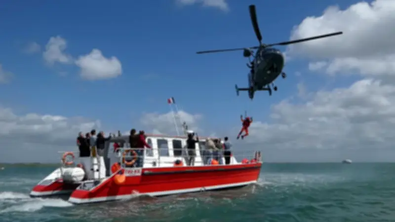 La Marine nationale forme les futurs matelots à la sécurité en mer