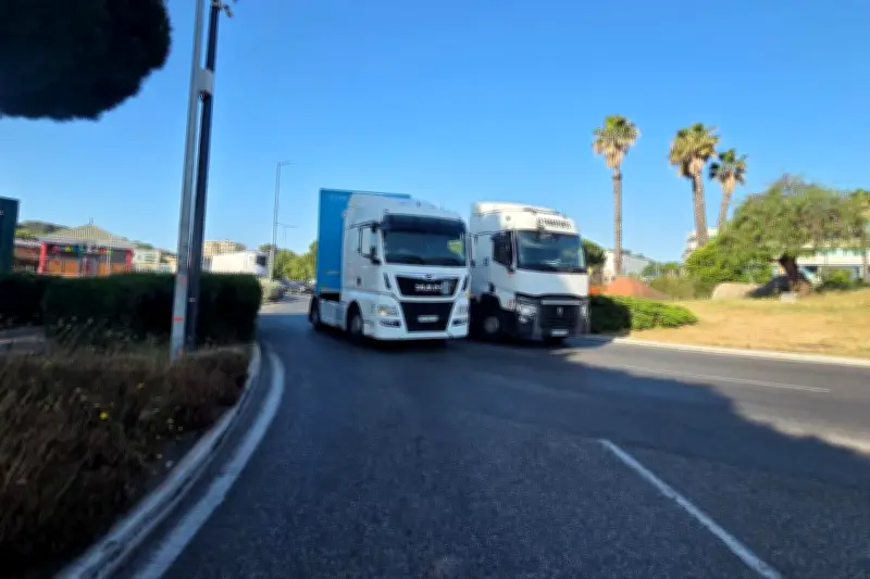 La Seyne : circulation paralysée par un poids lourd en panne