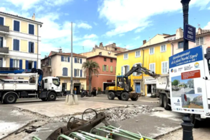 La Seyne : début des travaux de rénovation du centre-ville