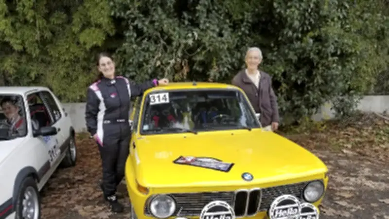 La Trescoule en force au Rallye du Printemps avec sa BMW 2002