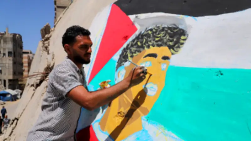 Lamine Yamal : son geste pour la Palestine inspire des fresques à Gaza et Dublin