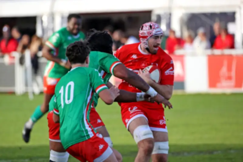 Langon : Bishop entre rugby et soutien à sa compagne en Bleu