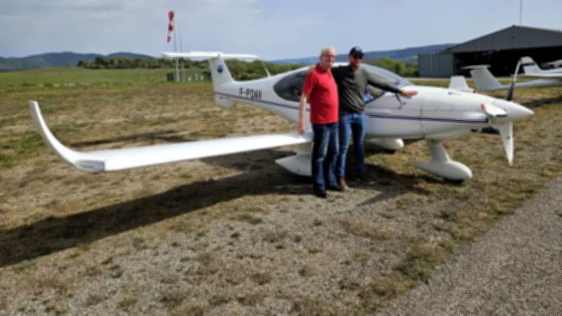 L'aéro-club de Bédarieux accueille un MCR 4S flambant neuf