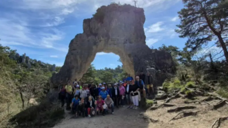 L'association Sport loisirs Valras explore l'Aveyron et programme ses randonnées