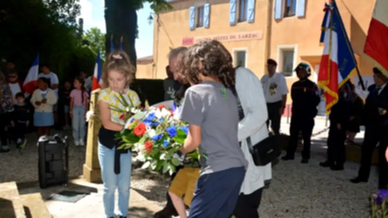 Le Caylar : 81e anniversaire du 8-Mai 1945 célébré avec les écoliers