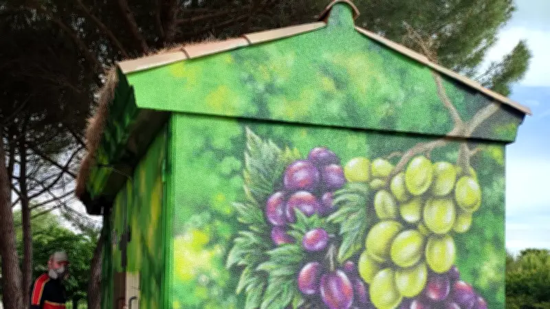 Le graffeur Nicolas Olry redonne ses couleurs au village de Margon