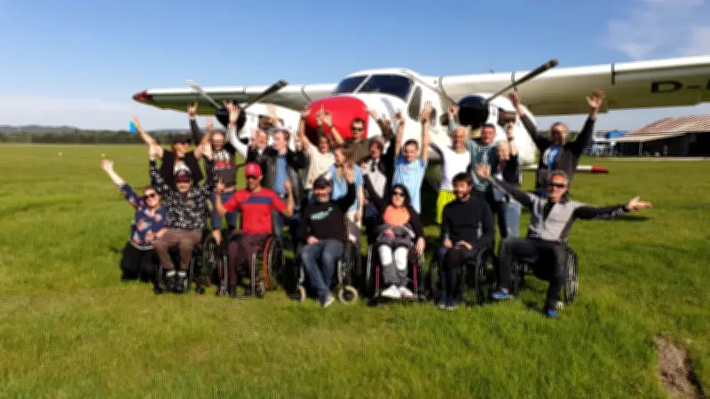 Le handifly prend son envol à Pujaut pour un stage fédéral