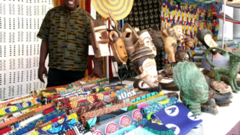 Le marché africain du Plan de Brie attire les visiteurs