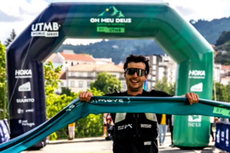 Le Niçois Thibault Athané crée la surprise sur le circuit UTMB au Portugal