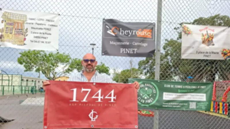 Le Picpoul Raquettes Club signe un partenariat avec le Domaine Gaujal
