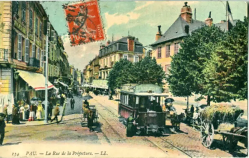 Le premier tramway de Pau : une aventure de trente ans