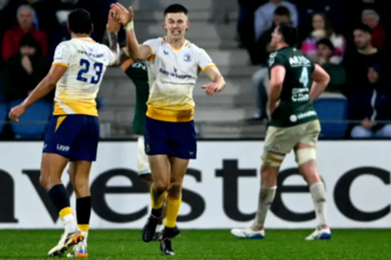Leinster : Sam Prendergast écarté pour la finale, la quête du successeur de Sexton se complique