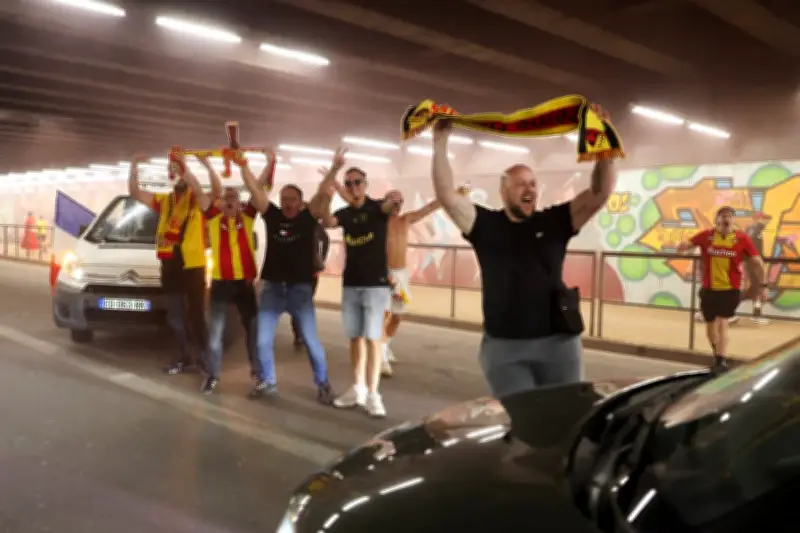 À Lens, la fête Sang et Or après la victoire en Coupe de France