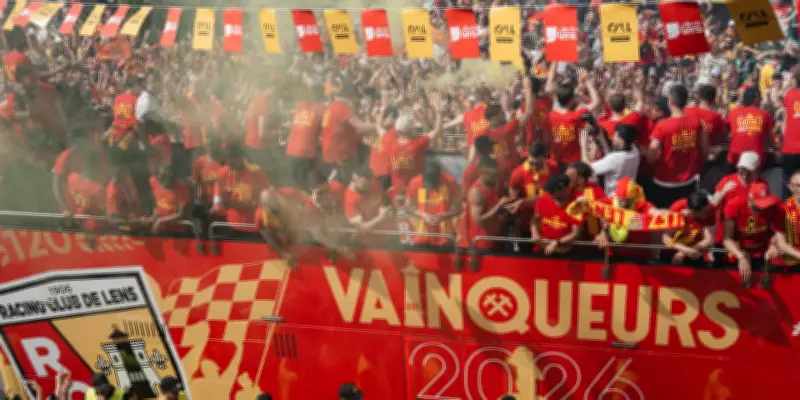 À Lens, une fête populaire après le triomphe des Sang et Or en Coupe de France