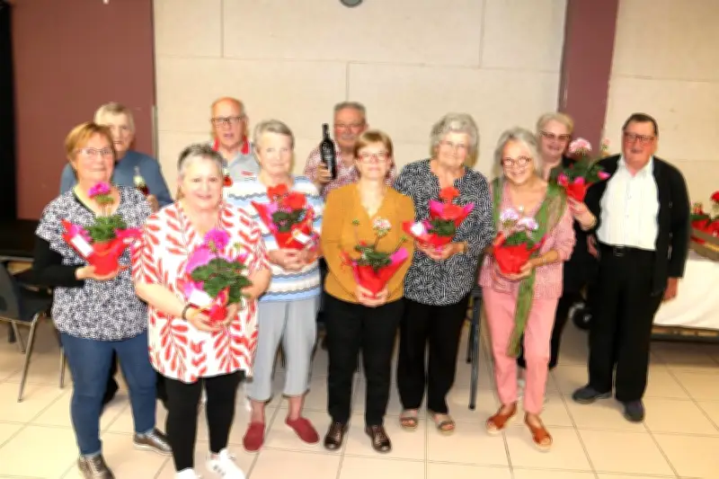 Les aînés ruraux du Mugat célèbrent les anniversaires du premier trimestre