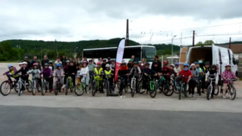 Les enfants du Sévéragais obtiennent leur permis cycliste