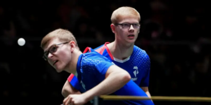 Les frères Lebrun rêvent d'un premier titre mondial en tennis de table
